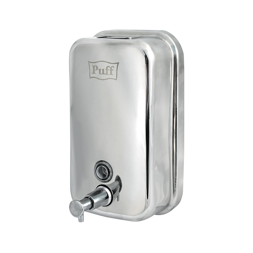 Дозатор для жидкого мыла Puff-8608m нержавейка, 800мл (матовый) - фото 2 - id-p84990497