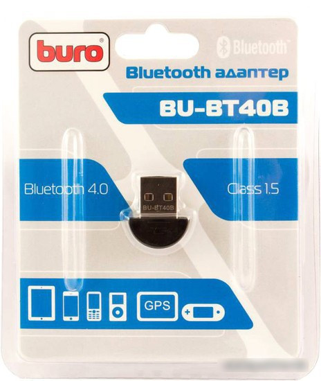 Беспроводной адаптер Buro BU-BT40B - фото 4 - id-p214575954