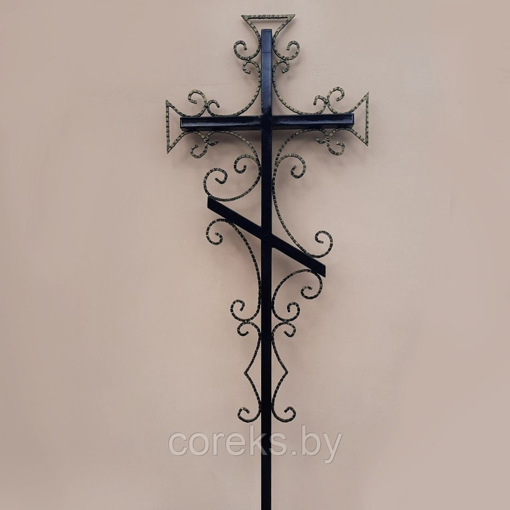Крест металлический №10 - фото 1 - id-p214575294