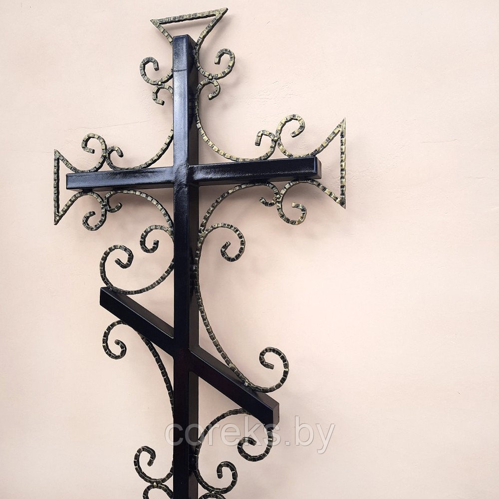 Крест металлический №10 - фото 2 - id-p214575294