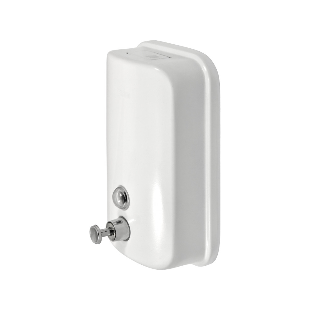 Дозатор для жидкого мыла Puff-8615W нержавейка, 1000мл (белый) - фото 3 - id-p192322386