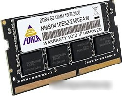 Оперативная память Neo Forza 8GB DDR4 SODIMM PC4-21300 NMSO480E82-2666EA10 - фото 2 - id-p214576707
