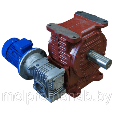 Двухступенчатый червячный мотор-редуктор МЧ2-160 (РОССИЯ) - фото 1 - id-p30443365