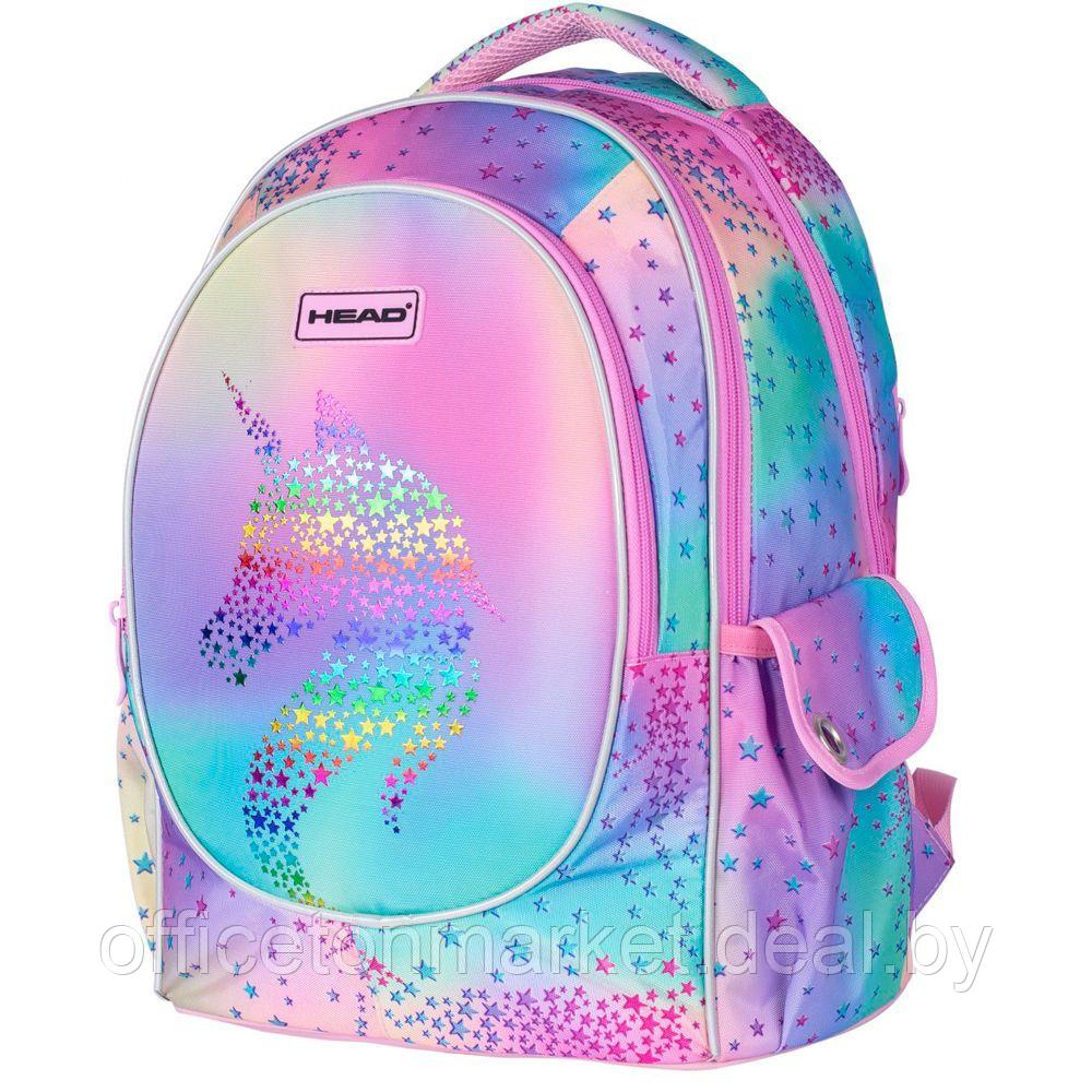 Рюкзак молодежный "UNICORN OMBRE", розовый - фото 1 - id-p214569354