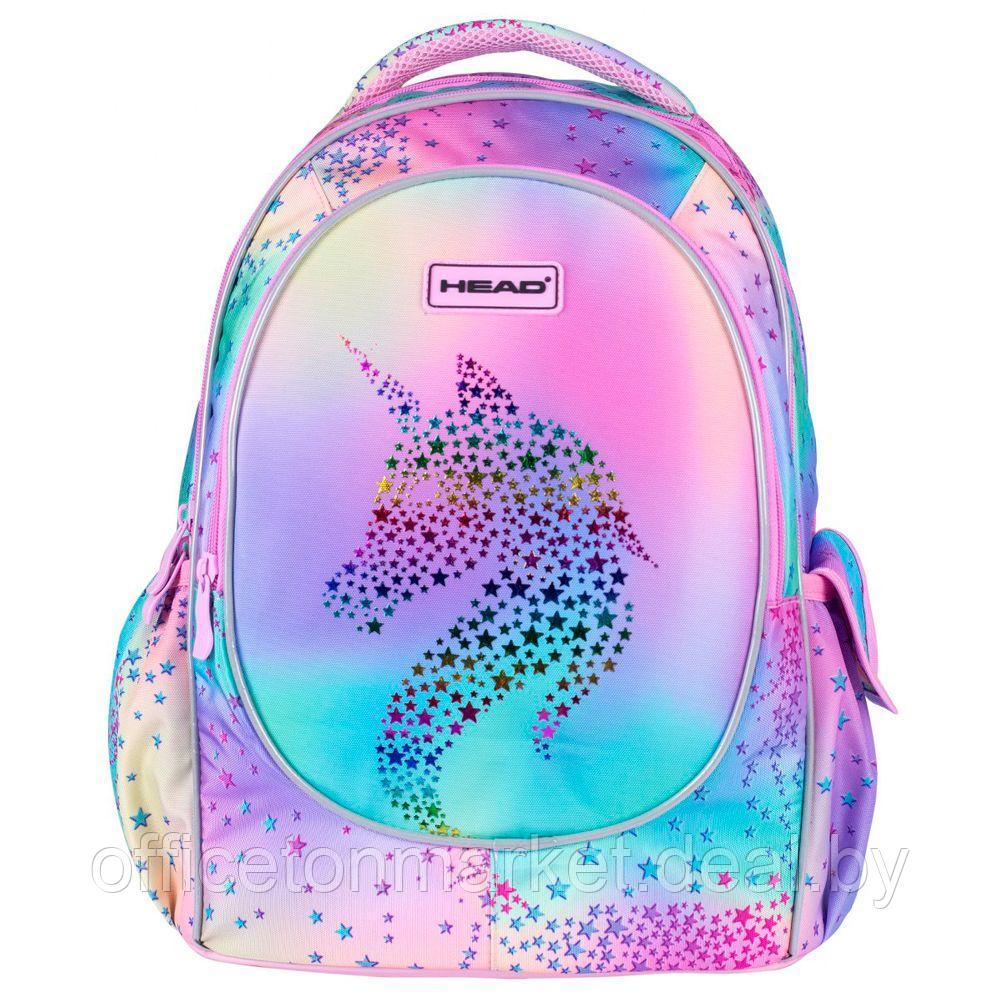 Рюкзак молодежный "UNICORN OMBRE", розовый - фото 3 - id-p214569354