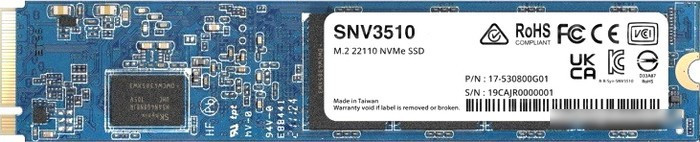 SSD Synology SNV3000 400GB SNV3510-400G - фото 1 - id-p214580997