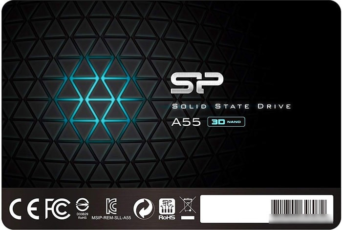 SSD Silicon-Power Ace A55 256GB SP256GBSS3A55S25 - фото 1 - id-p214581022