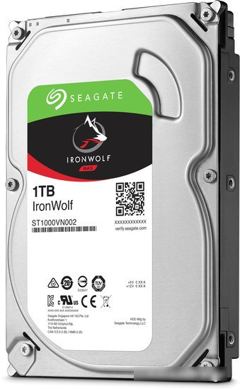 Жесткий диск Seagate Ironwolf 1TB [ST1000VN002] - фото 2 - id-p214579870