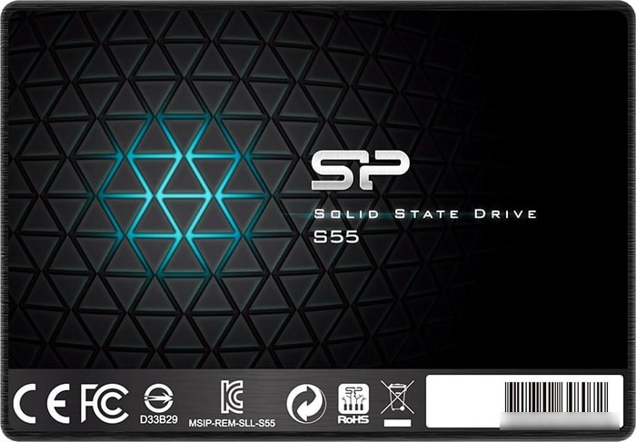 SSD Silicon-Power Slim S55 480GB SP480GBSS3S55S25 - фото 1 - id-p214581027