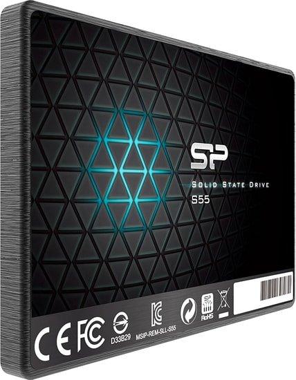 SSD Silicon-Power Slim S55 480GB SP480GBSS3S55S25 - фото 2 - id-p214581027