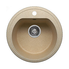 Мойка кухонная Polygran F-05, d=450 мм, песочный