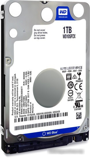 Жесткий диск WD Blue 1TB [WD10SPZX] - фото 2 - id-p214580017