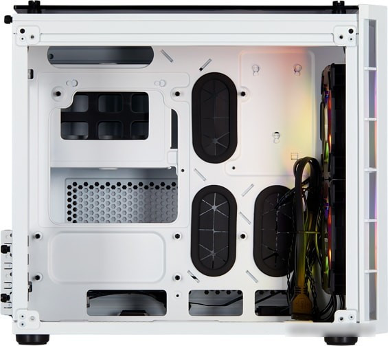 Корпус Corsair Crystal 280X RGB (белый) - фото 3 - id-p214577044