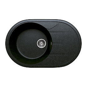 Мойка кухонная Tolero R-116, 500х775 мм, черный