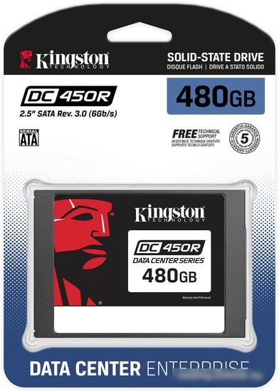 SSD Kingston DC450R 480GB SEDC450R/480G - фото 3 - id-p214580136
