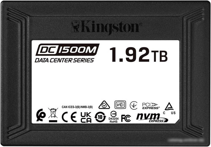 SSD Kingston DC1500M 960GB SEDC1500M/960G - фото 1 - id-p214580142