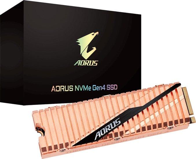 SSD Gigabyte Aorus NVMe Gen4 500GB GP-ASM2NE6500GTTD - фото 5 - id-p214580303