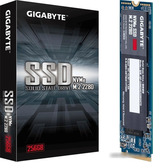 SSD Gigabyte NVMe 256GB GP-GSM2NE3256GNTD - фото 4 - id-p214580307