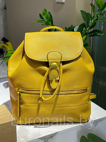 Рюкзак "GEBEIER", из экокожи , цвет желтый., фото 2