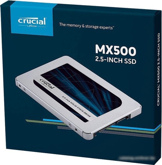SSD Crucial MX500 500GB CT500MX500SSD1 - фото 3 - id-p214580475