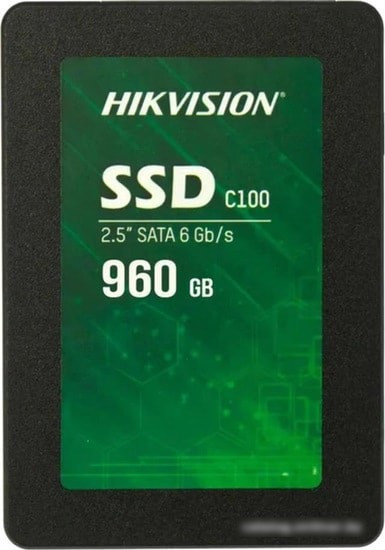 SSD Hikvision C100 960GB HS-SSD-C100/960G - фото 1 - id-p214580498