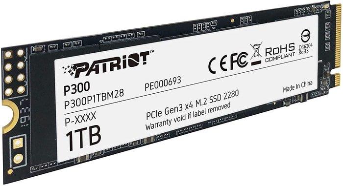 SSD Patriot P300 1TB P300P1TBM28 - фото 2 - id-p214580607