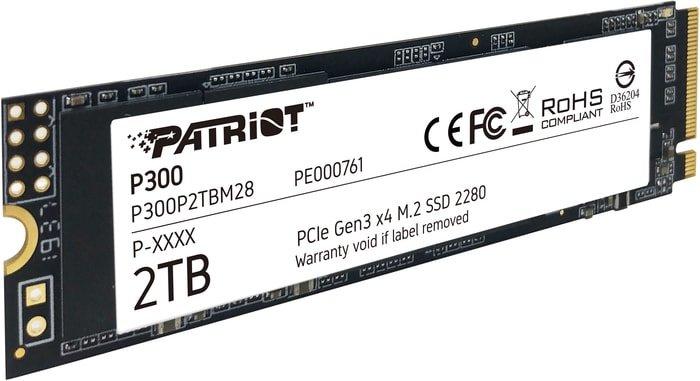 SSD Patriot P300 2TB P300P2TBM28 - фото 4 - id-p214580626
