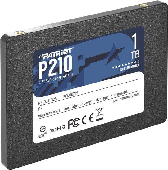 SSD Patriot P210 1TB P210S1TB25 - фото 3 - id-p214580633
