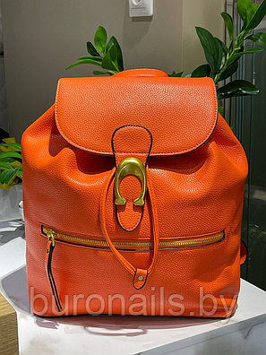 Рюкзак "GEBEIER", из экокожи , цвет оранжевый., фото 2