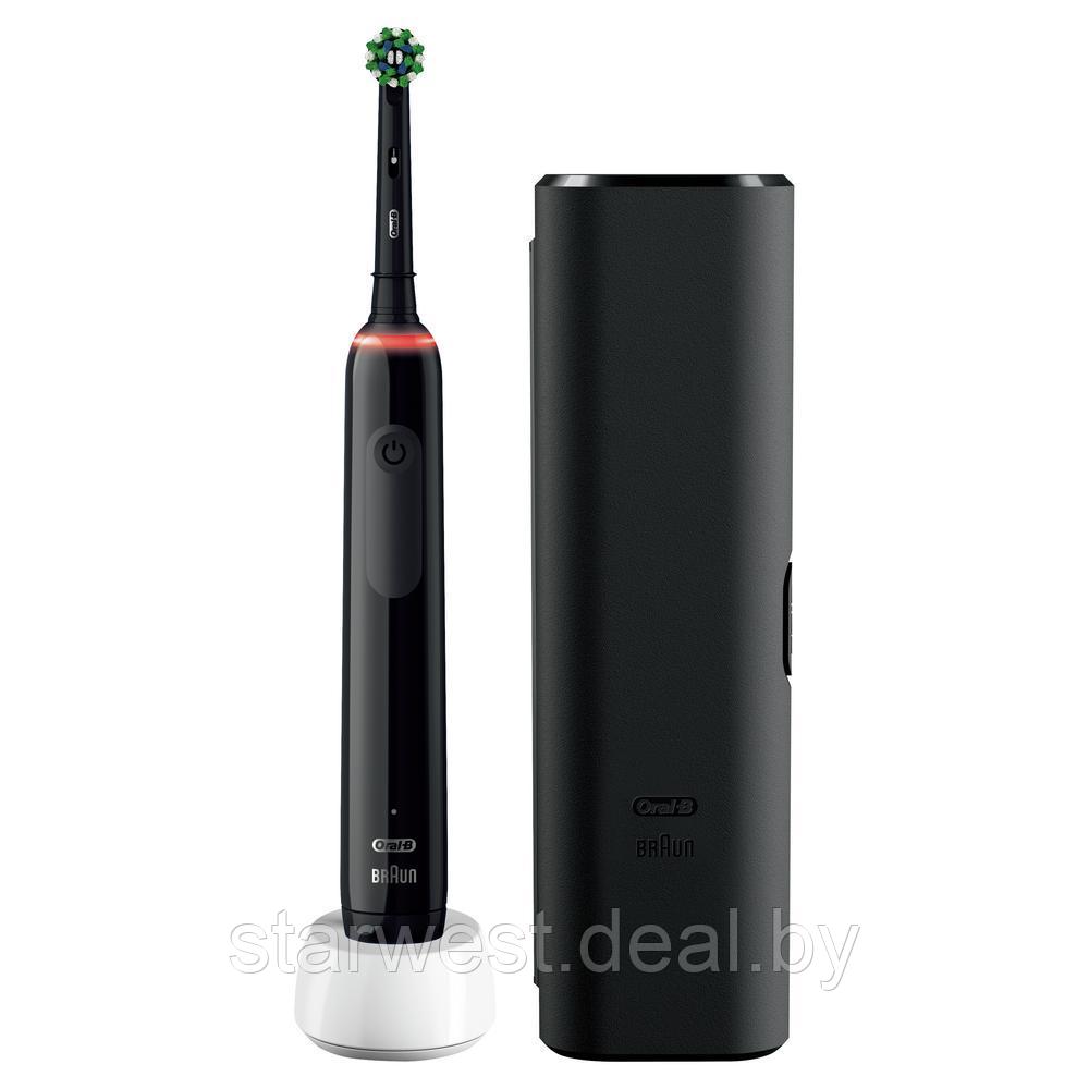 Oral-B Braun PRO Series 3 3500 Black Edition Электрическая зубная щетка D505.513.3X - фото 3 - id-p214607790