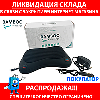 Имитационная массажная роликовая подушка BAMBOO Cyclone с инфракрасным подогревом