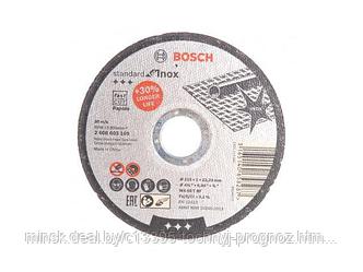 Круг отрезной 115х1.0x22.2 мм для нерж. стали Standard BOSCH