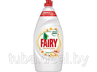 Средство для мытья посуды Нежные руки Ромашка и витамин Е 900 мл Fairy