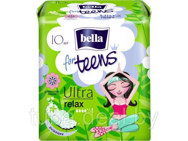 Прокладки гигиен. For Teens Ultra Relax 10 шт. Bella - фото 1 - id-p214614721