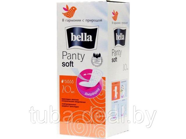 Прокладки гигиен. Panty Soft 20 шт. Bella - фото 1 - id-p214614725