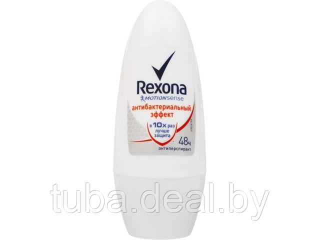 Антиперспирант для тела роликовый Антибактериальный эффект 50 мл Rexona - фото 1 - id-p214614747