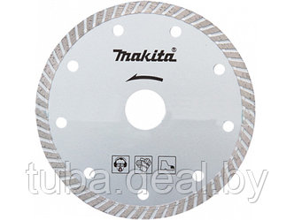 Алмазный круг 230х22 мм по бетону Turbo MAKITA ( сухая резка)