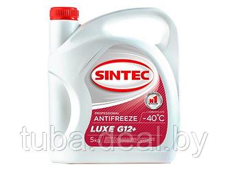 Антифриз Sintec-40 G12 plus Lux (красный) 5кг