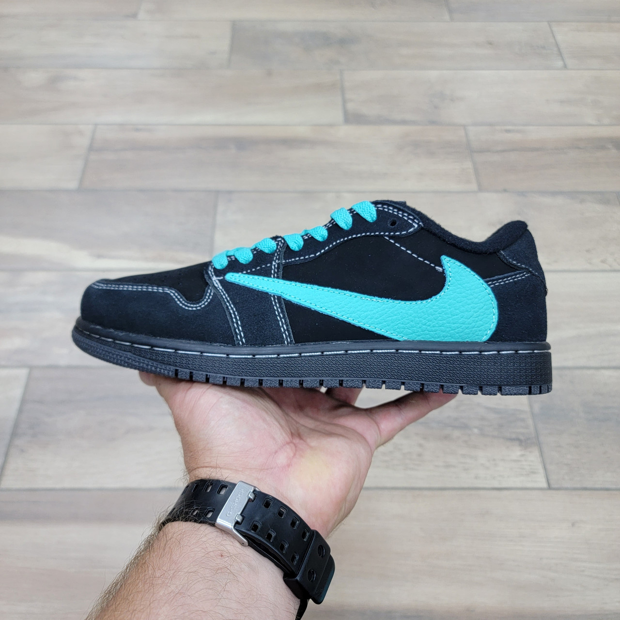 Кроссовки Air Jordan 1 Retro Low OG SP "Travis Scott Phantom Blue"