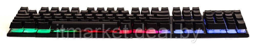 Клавиатура Oklick 780G Slayer Black (412899) (USB, игровая, с подсветкой) - фото 5 - id-p214622478