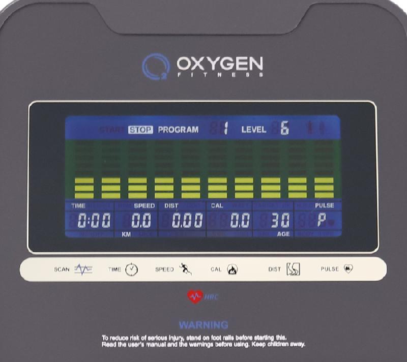 Эллиптический тренажер OXYGEN FITNESS EX-56 HRC - фото 4 - id-p214622390