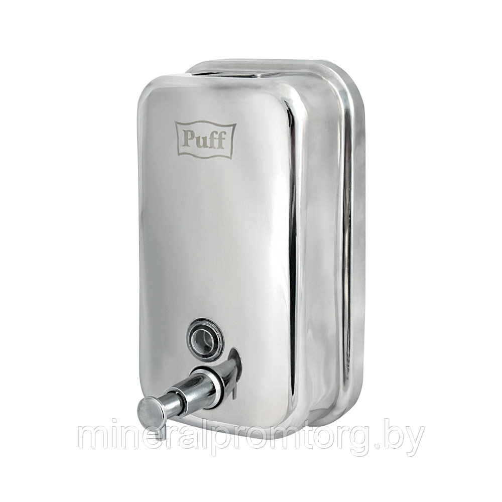 Дозатор для жидкого мыла Puff-8608 нержавейка, 800мл (глянец) - фото 2 - id-p164030779
