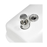 Дозатор для жидкого мыла Puff-8615W нержавейка, 1000мл (белый), фото 6