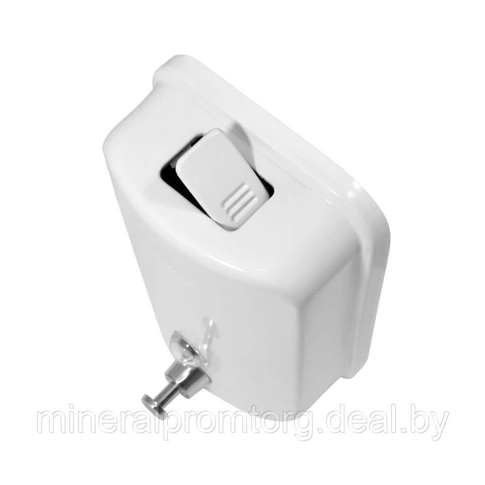 Дозатор для жидкого мыла Puff-8615W нержавейка, 1000мл (белый) - фото 5 - id-p192620886
