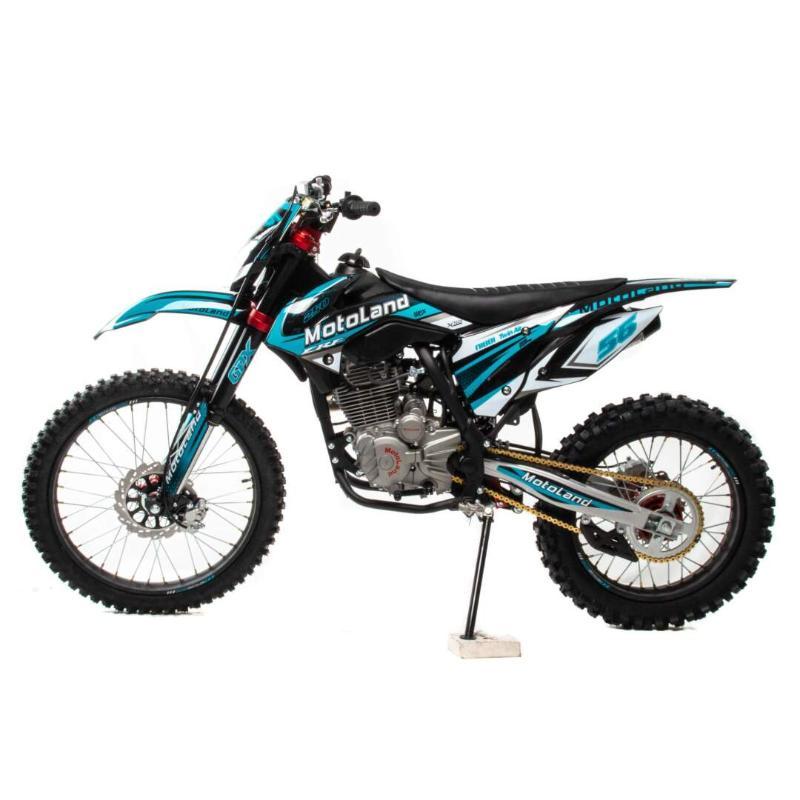 Мотоцикл Кросс Motoland CRF 250 (172FMM) синий - фото 1 - id-p214623159