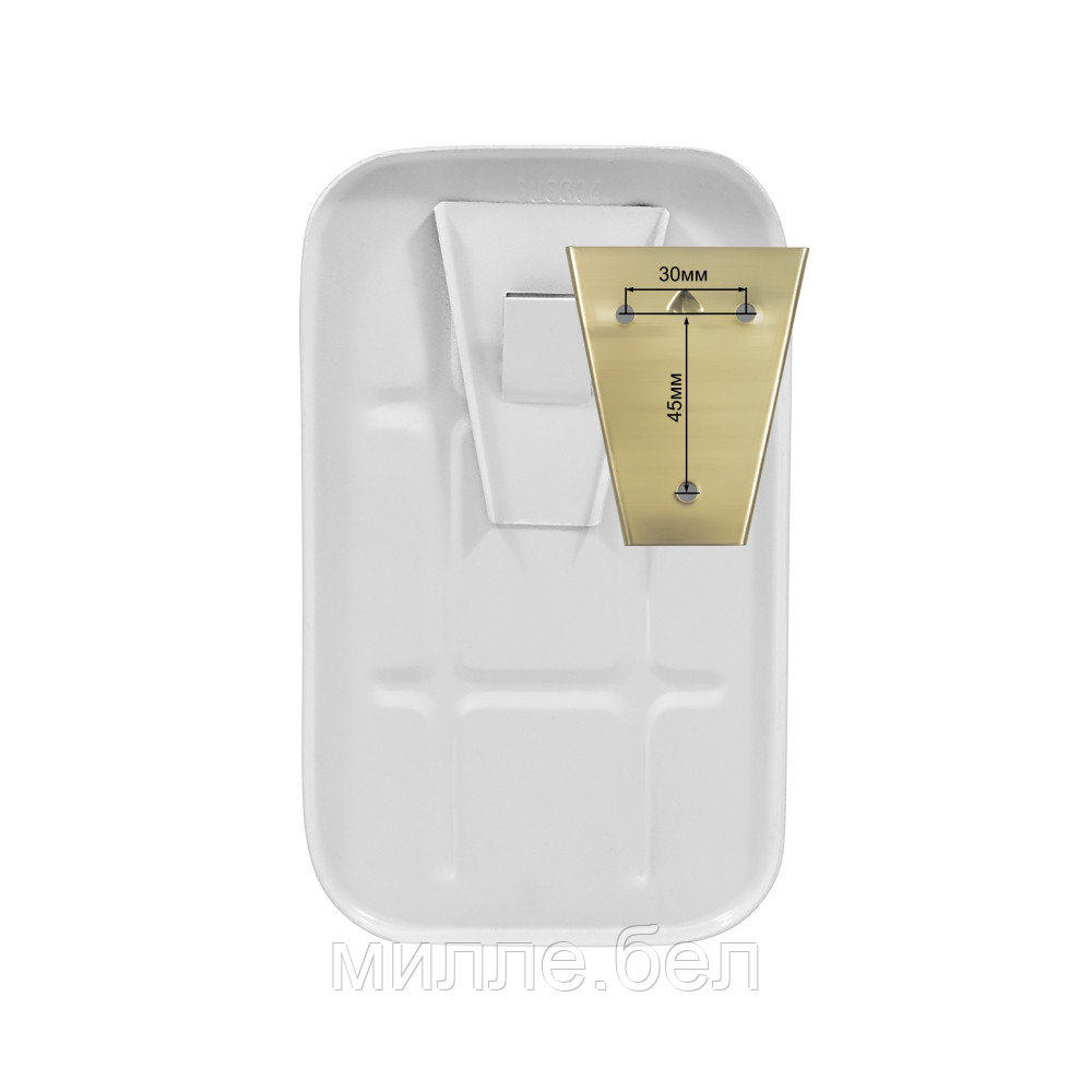 Дозатор для жидкого мыла Puff-8615W нержавейка, 1000мл (белый) - фото 7 - id-p192700106