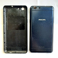 Задняя крышка Philips Xenium V526 (синий)