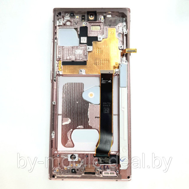 Часть корпуса в сборе Samsung Galaxy Note 20 Ultra 5G (N986B) медный - фото 1 - id-p214623486