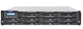 Система хранения данных EonStor DS 3000 Gen2 2U/12bay,dual redundant subsystem 2x12Gb/s SAS,8x1Gbe,+4 host