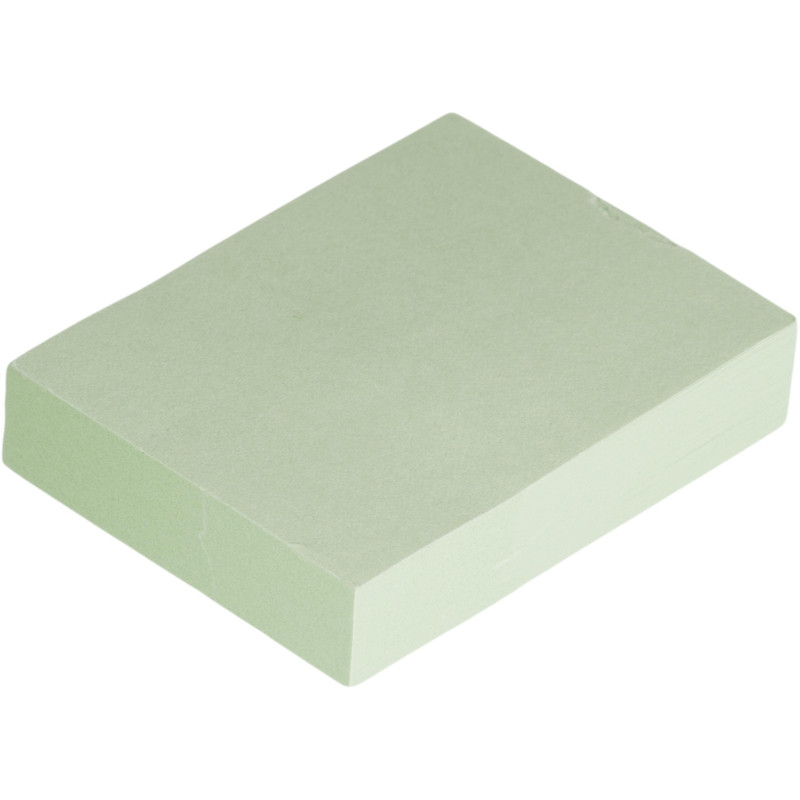Бумага для заметок с клеевым краем Attache 38x51 мм, 100 л, пастел зеленый, арт.1407998 - фото 2 - id-p214631454